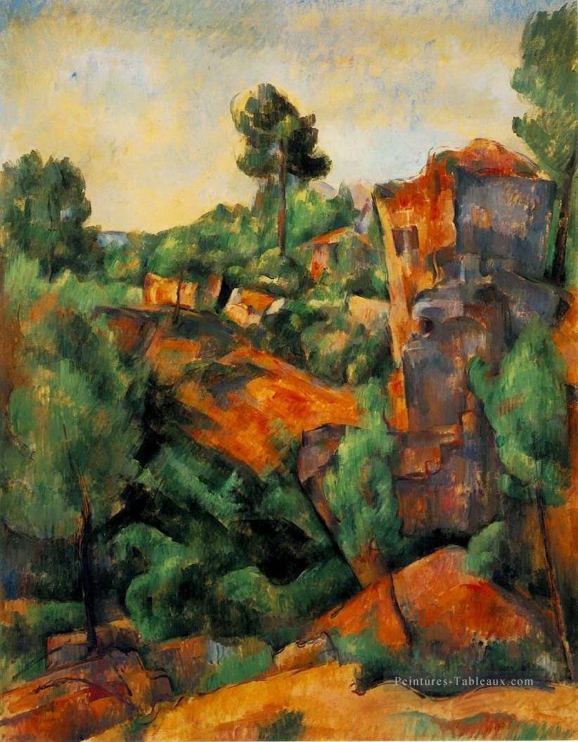Bibemus Quarry 1898 Paul Cézanne Peintures à l'huile